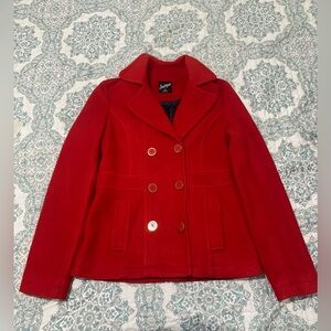 South Pole women’s medium red trench coat